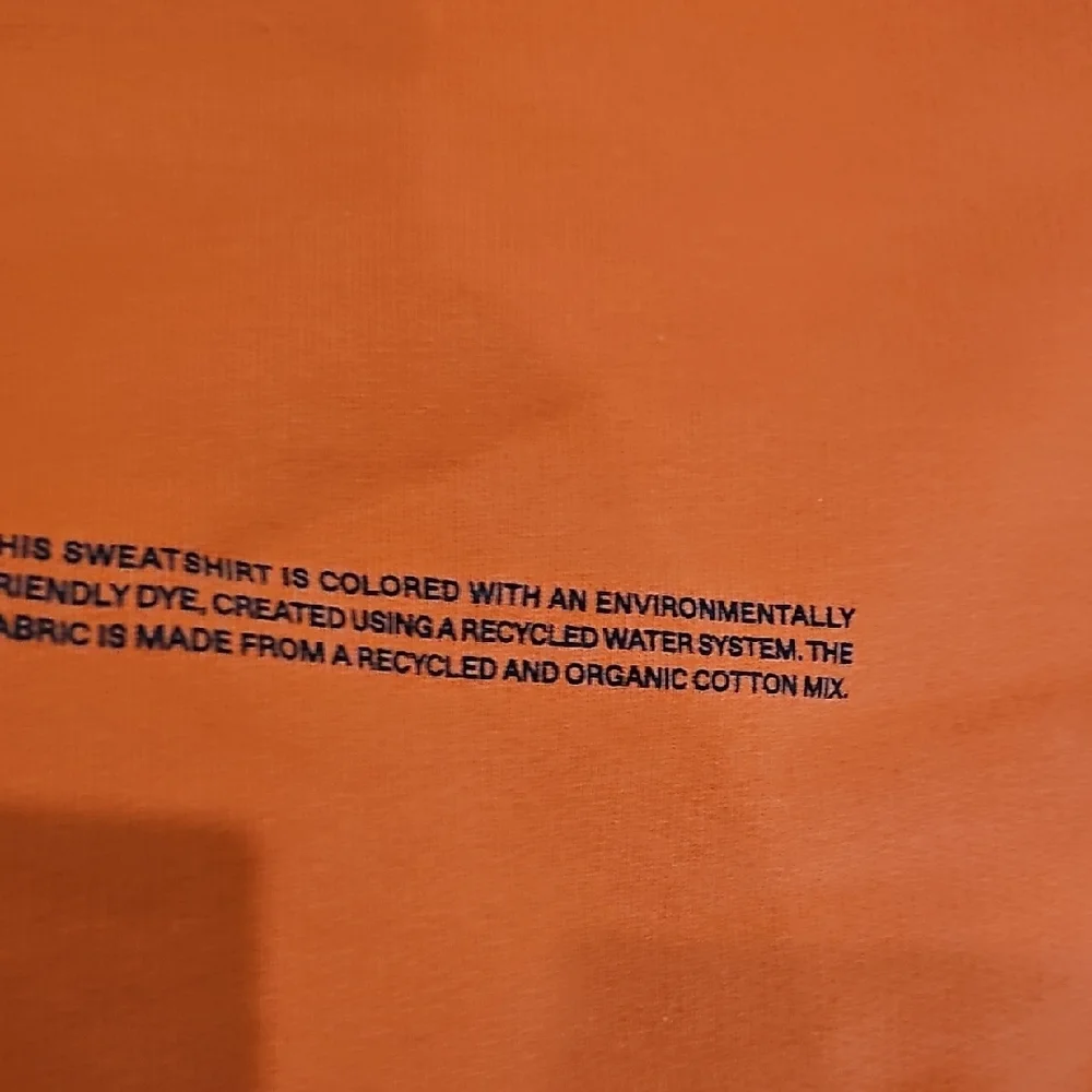 Women's Cozy Crewneck Sweatshirt & Jogger Set - Orange PANGAIA - Picture 5 of 6